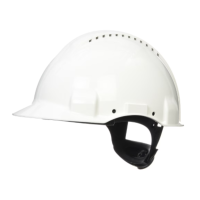 3M&trade; G3000 Safety Ventilated Helmet, Pinlock, Plastic Sweatband