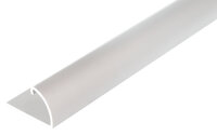 Alberts End Profile Satin Alumimium 25x14mm 1 Metre 476557