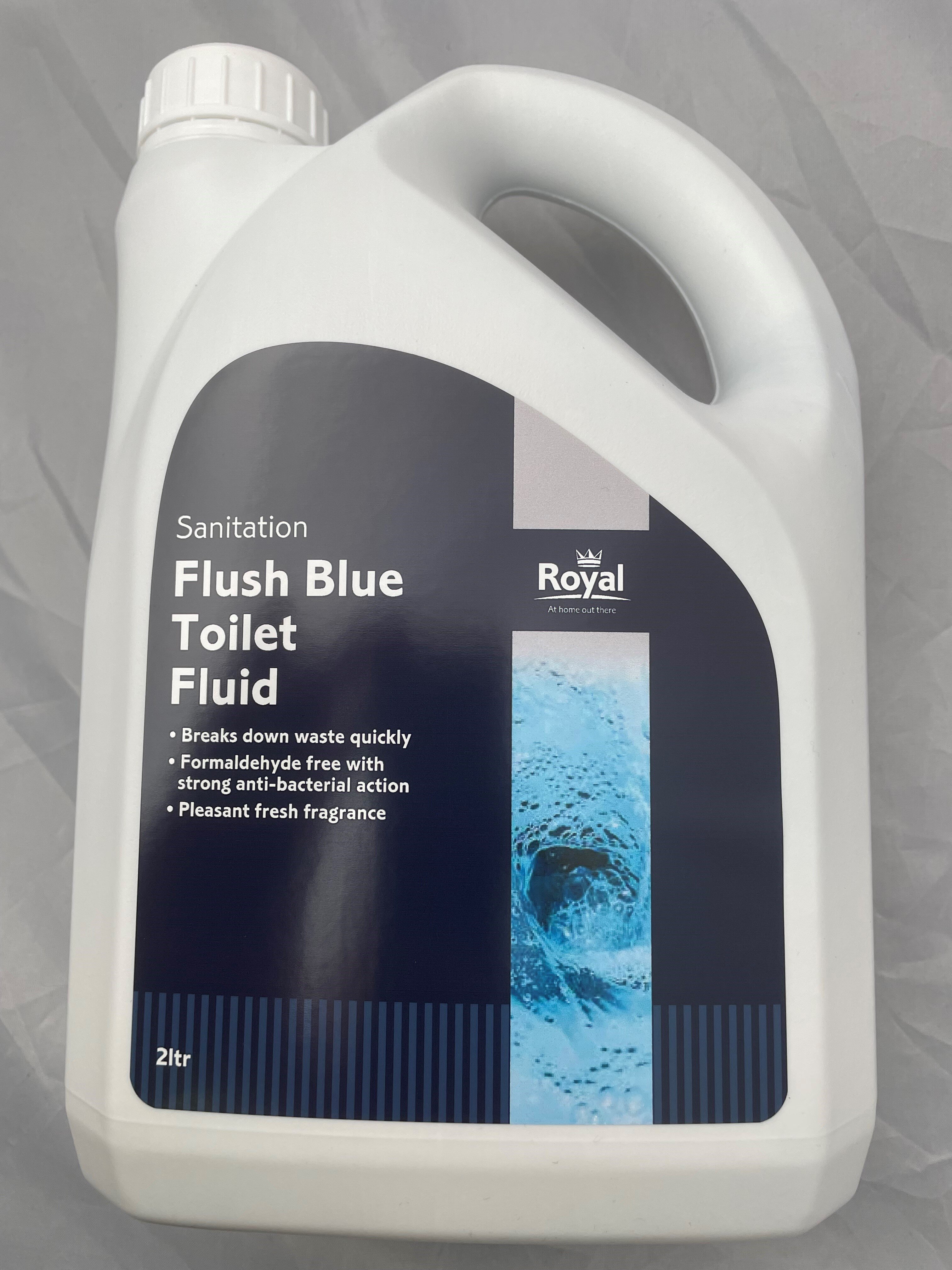 Royal Leisure Flush Blue Toilet Fluid (2L) Crusader Products