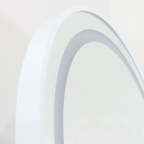LED Cheval Arch Mirror 160cm x 20cm - White 