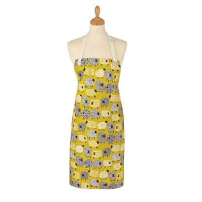 Oilcloth Apron - Dotty Sheep 