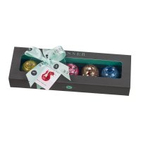 Deluxe gift box of 5 Picasso chocolates with menu tag - 6x95g