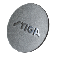 GGP / STIGA - STEERING WHEEL CAP [BLACK]