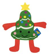 2026 BAM! Christmas Tree Cat Toy x 6