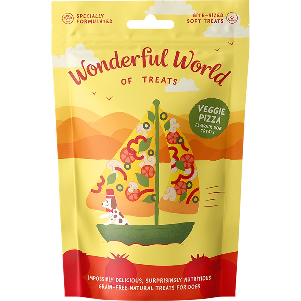 Wonderful World Of Treats Veggie Pizza 12x50g