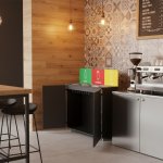 SACL&Ograve; CABINET IN A CAFE