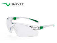 Univet 506 Hybrid Clear Plus Safety Glasses 