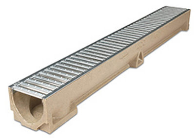 Raindrain Channel and Grate 1m