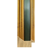 Gold With Green Line