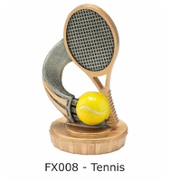 Tennis Flex Figure 75mm (Silver & Gold)