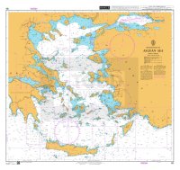 ADMIRALTY Chart - 180 Aegean Sea