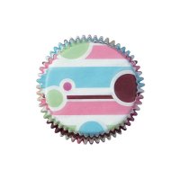 415-114 BUBBLE STRIPES BAKING CUPS 75PK