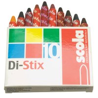 Scola Fabric Crayons - 10pk