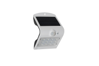SOL 1.5W Solar LED Wall light with PIR IP65 White 4000K