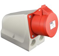 GARO IP44 WALL SOCKET 3P +N+E 32A 380V DOUBLE ENTRY