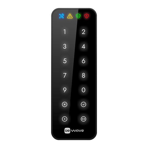 Satel AKP-200 wireless smart keypad front view