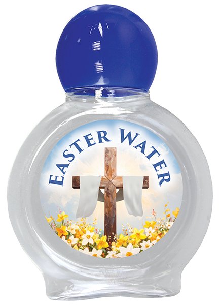 Holy Water Bottle/Plastic/Easter  (31103/EASTER)