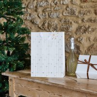 Gold Star Medium Gift Bag
