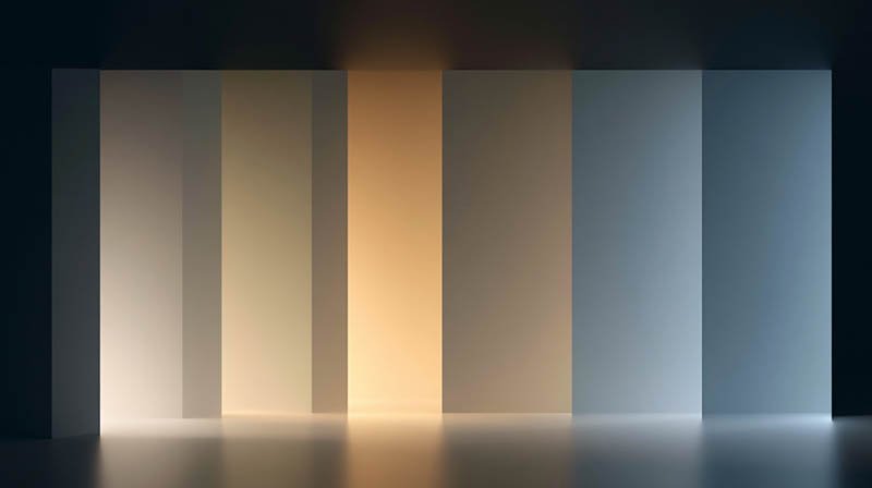 How to read the colour temperature chart