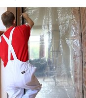 Dust Protective Zipper Door 2.1x1.2 Metre
