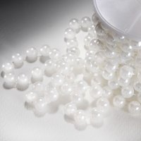 Pearls On Reel Rose White - 10mm x 5m