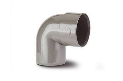 Polypipe WS24 40MMX92.5&deg; Swivel Bend Grey