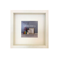 Memories Box Frame White 23 x 23cm