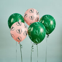 Tropical Leaf 12" Latex Balloons - Pack of 5