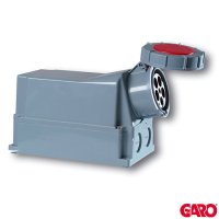 GARO GEAUIV4125-6S-RU | 125A 3P+N+E 200-415V Wall SKT IP67