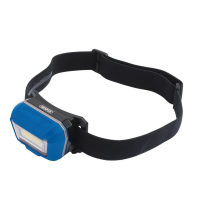 Draper COB LED Rechargeable Head Torch, 3W, 300 Lumens