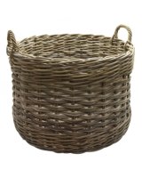 Glenweave Round Basket W/ Ear Handles Large