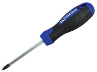 Faithfull Cushion Grip Screwdriver PZ1 x 75mm