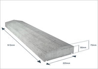 Saddle Back Wall Capping 9" (225x915mm)