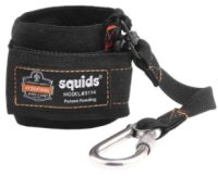 3114-19056 Ergodyne Pull on Wrist Tool Lanyard Black C/W Carabiner 