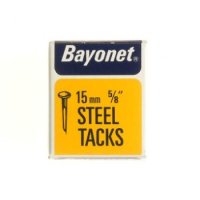 BAYONET DISPLAY BOX BLUED CUT TACK 15 MM 5/8"