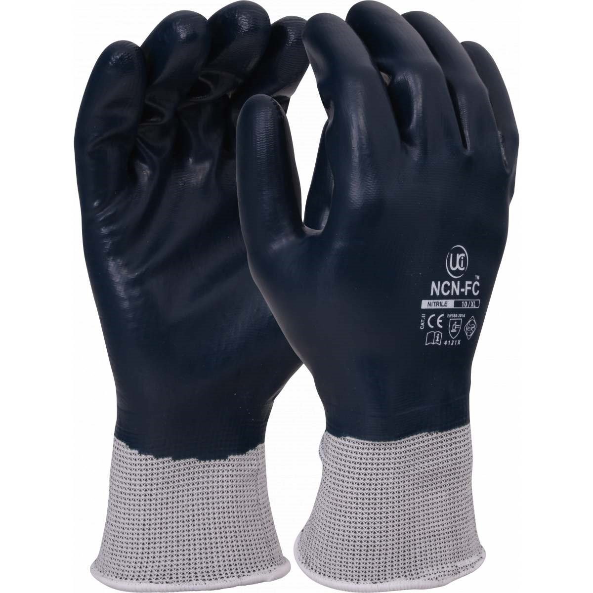 FULLY COATED NITRILE KNIT WRIST GLOVE