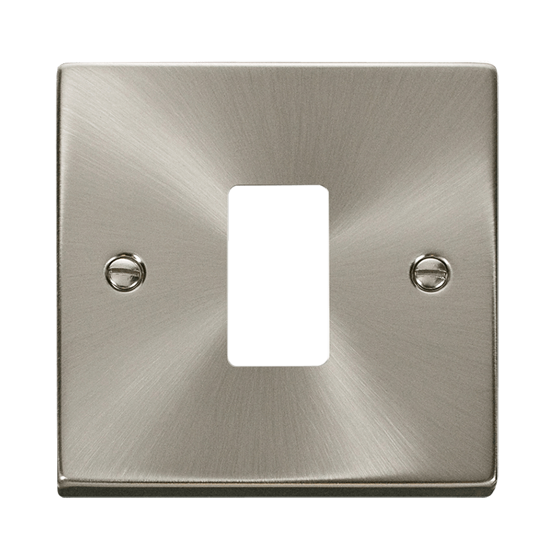 Click Deco 1G Gridpro Plate Satin Chrome VPSC20401