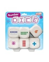Foam Number Dice (6)