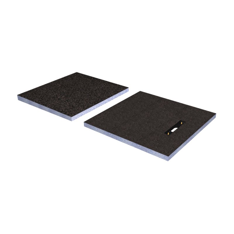 Abacus Elements Concept Kit 3L Raised Wetroom Linear Drain with Installation Kit 1850 x 900 x 50mm