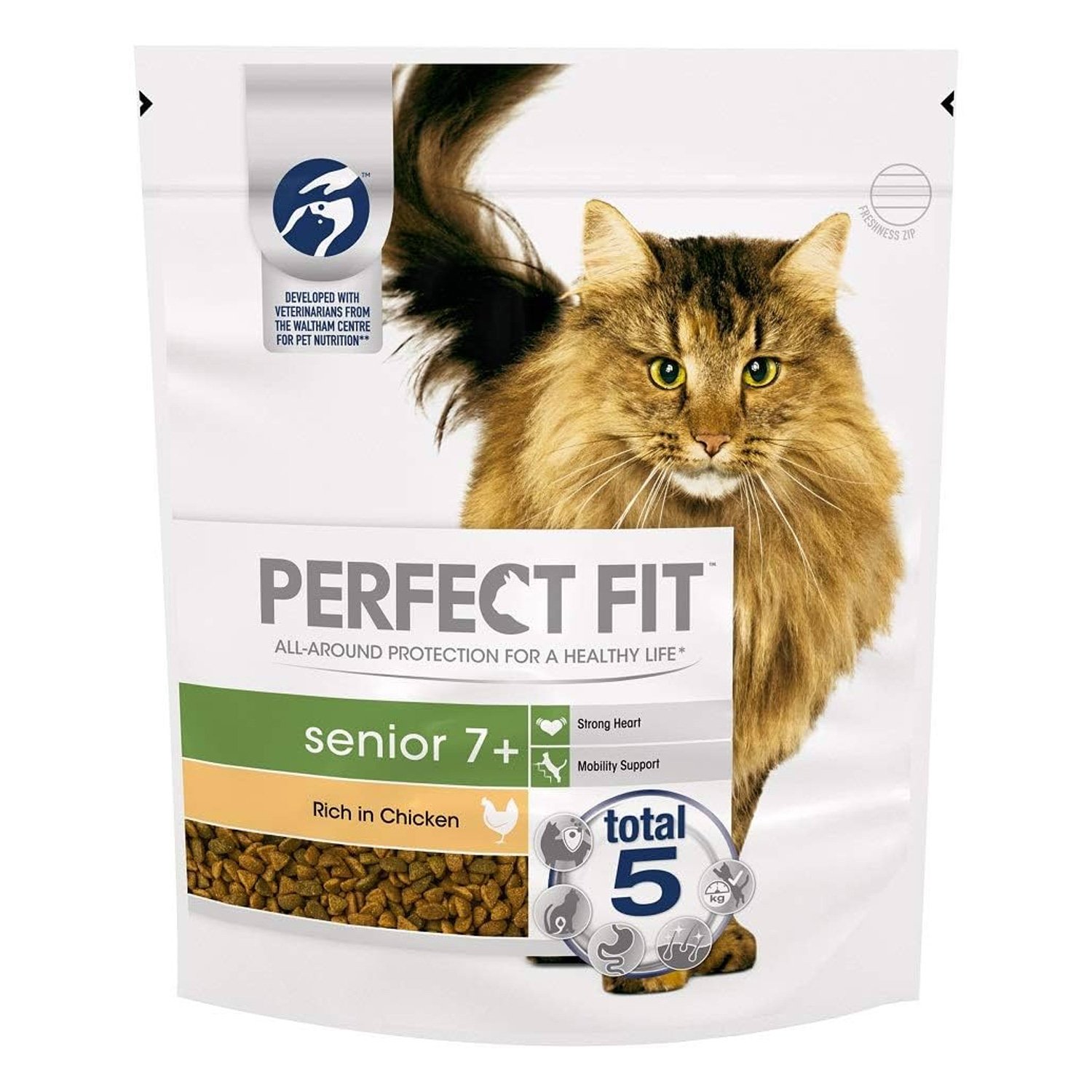 Perfect Fit Cat Complete Dry Senior 7 Plus Chicken 3x2.8kg - DIS
