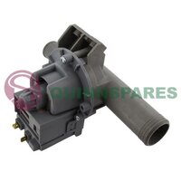 Washing Machine Drain Pump Base & Filter Housing - Servis / Merloni