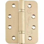 J9633SB - 102 x 76 x 3mm SB Radius PBH 3 Knuckle Hinge Pack Of 3