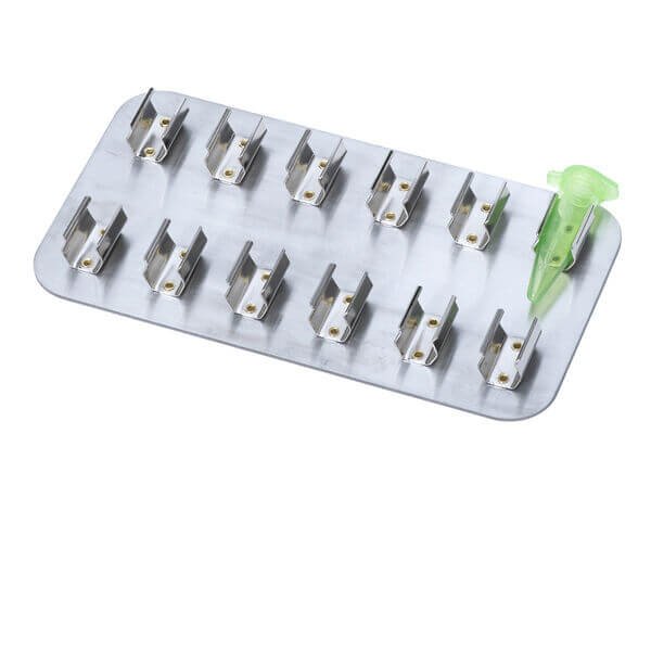 1 Clip Plate for 12 each 10-13mm tubes