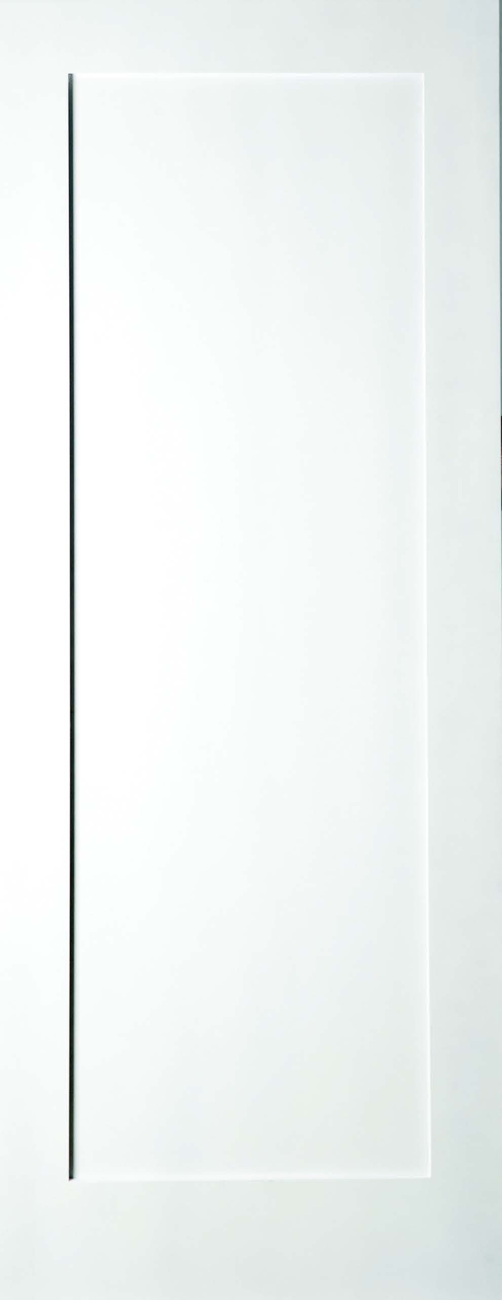 Shaker White Primed 1 Panel (No V Groove)