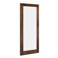 NM6G Clear Glass Walnut