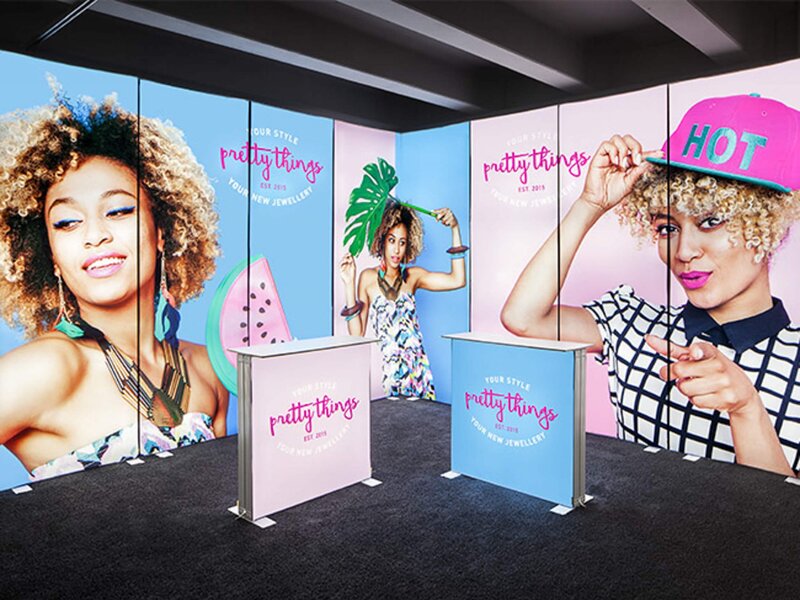 Mobile Textile Frames