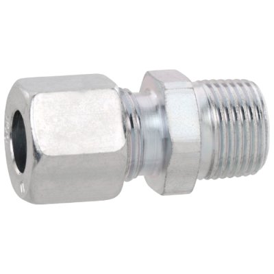 Koppeling R 10 x R3/8 nylon klemring