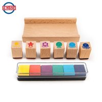 Motivation Wooden Teachers Stamps