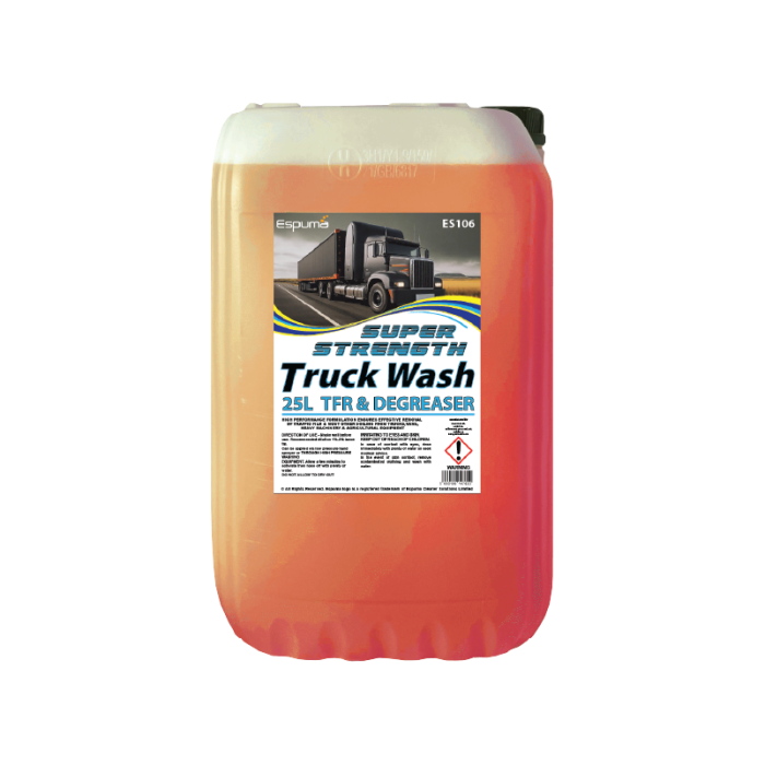Truck Wash  Traffic Film Remover