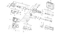 Spare Parts for MILWAUKEE M18BSX-0 BATT.RECIPROCAT.SAW